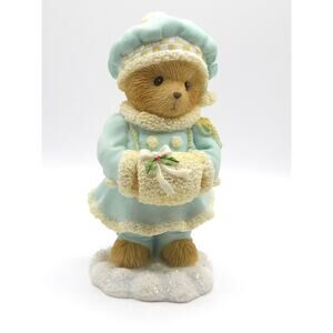 Cherished Teddies HELEN "Cold Hands, Warm Heart" Figurine #4005871 w/ Box